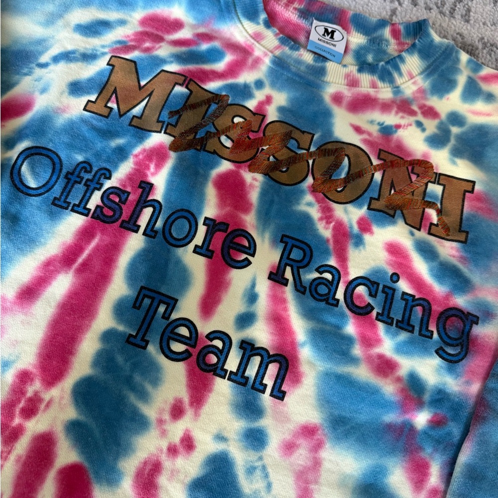 Missoni Multicolor Racing Sweatshirt - Picture 2 of 5